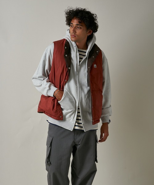 FIDELITY（フィデリティ）の「RECYCLED WOOL REVERSIBLE DOWN VEST