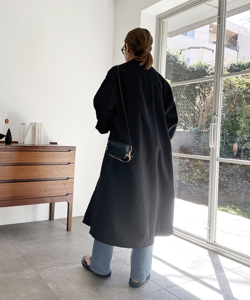 FRAMeWORK（フレームワーク）の「綿麻プレーンコート（その他アウター