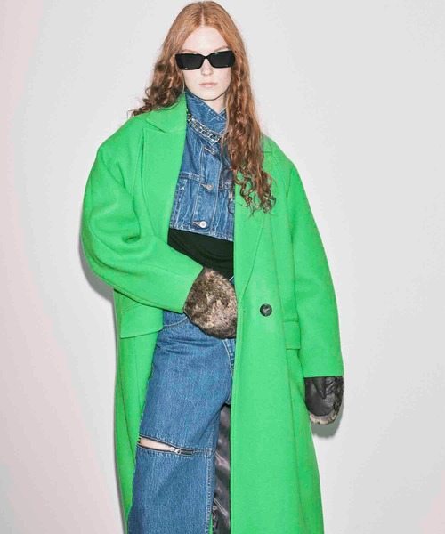 MAISON SPECIAL（メゾンスペシャル）の「Super100 Melton Loose Coat