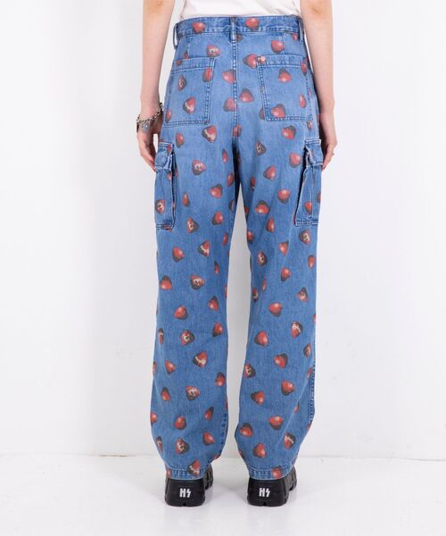 希少 ヒステリックグラマー 総柄 ガウチョパンツ 希少 ヒステリック