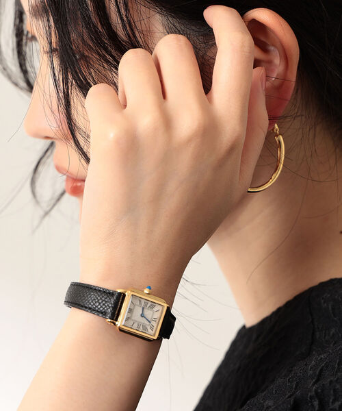 Dバックル レザーウォッチ（アナログ腕時計）｜Demi-Luxe BEAMS