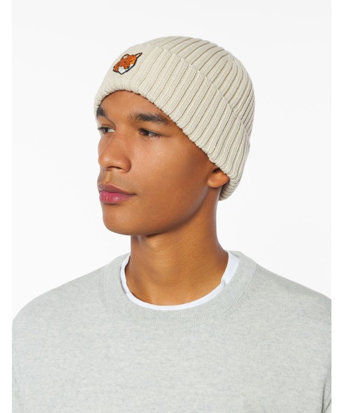 FOX HEAD BEANIE（ニットキャップ/ビーニー）｜Maison Kitsune（メゾン