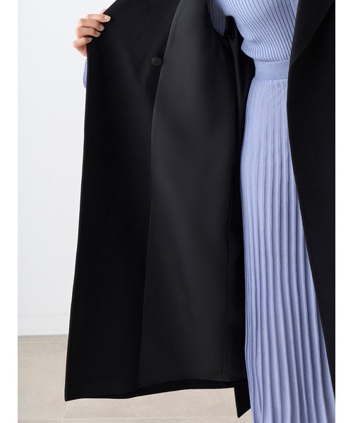 SNIDEL（スナイデル）の「カシミヤ30%混ベーシックコート（その他