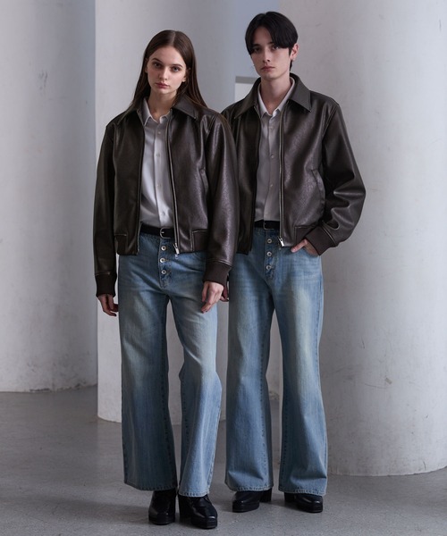 CLEL（クレイル）の「【CLEL】Deep Texture Blouson / ディープ