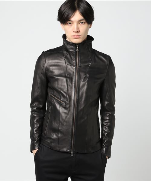 シュリセル シングルライダースジャケット