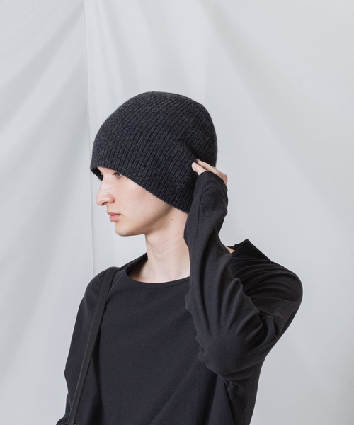 セール】カシミヤニット ビーニー / CASHMERE KNIT BEANIE（ニット