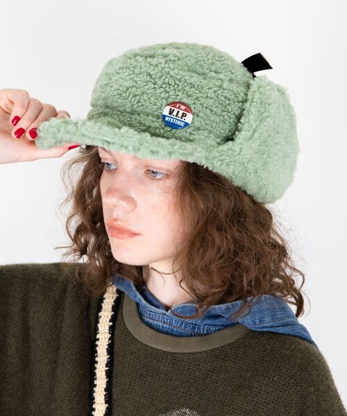 I'M V.I.P. HYSTERIC ボアフライトキャップ（キャップ）｜HYSTERIC