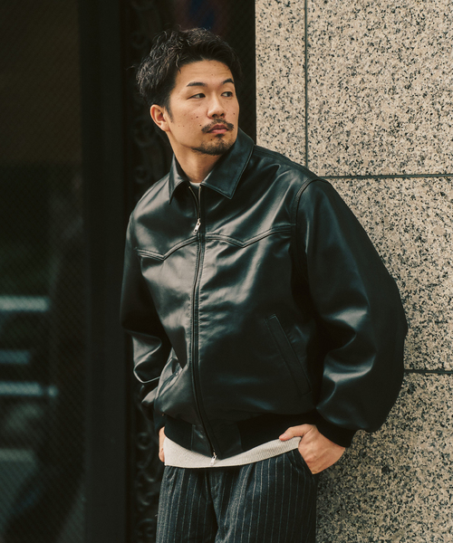 SHEEP LEATHER JACKET / シープレザージャケット（ライダース