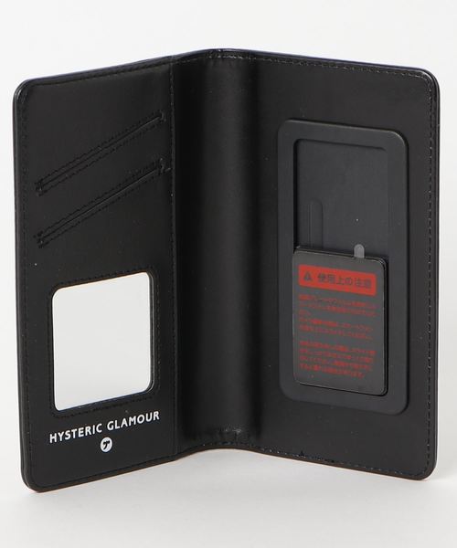 HYSTERIC GLAMOUR パスポート ケース ブラック 財布／カードケース
