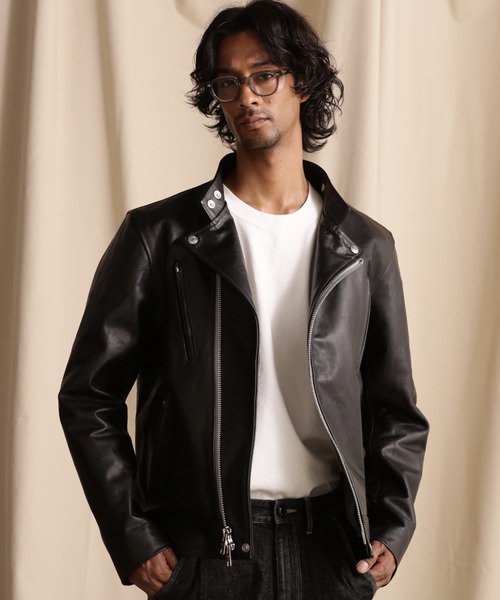 Schott ショット ライダースジャケット ダブル 44 USA製HH9493 Schott