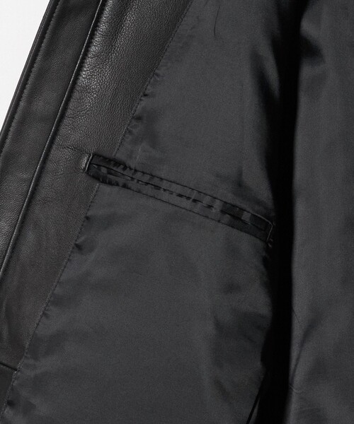 シープレザー シングル ライダース ジャケット（ライダースジャケット