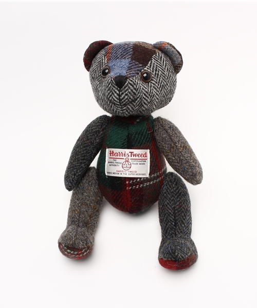 nano・universe×ハリスツイードベア4体 オリジナルベア3体 計7体 nano