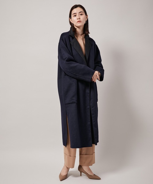 ROPE'（ロペ）の「【一部直営店舗・WEB限定】リバーシブルウールコート