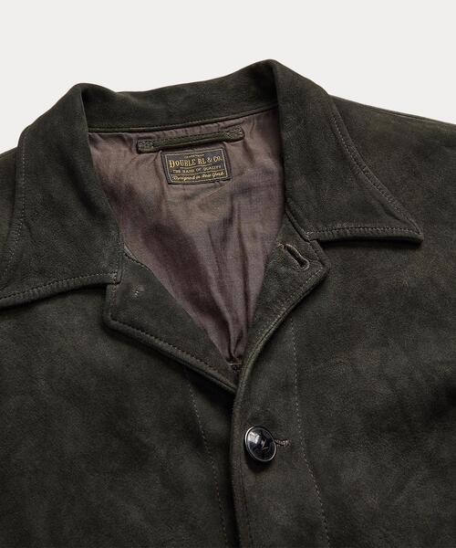 定価27万5千円】RRL スエード レザージャケット XXLサイズ 定価27万5