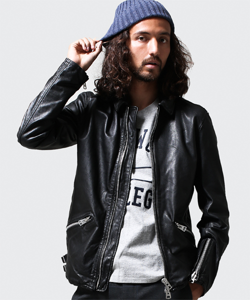 楽天市場】ナノユニバース レザージャケットの通販 人気✨ナノ