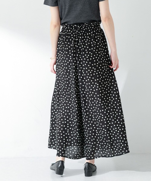 ☆新品タグ付☆アーバンリサーチ 【かぐれ】 ガウチョ パンツ ドット