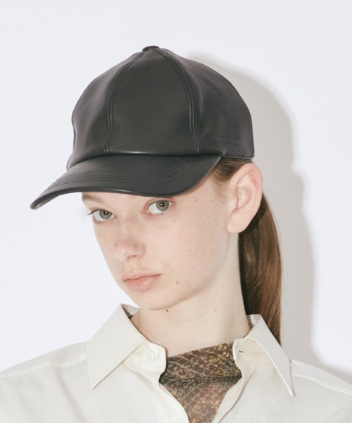 beautiful people（ビューティフルピープル）の「vintage leather cap