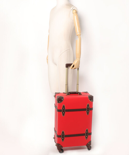 ユーラシアトランク 赤 キャリーケース シフレ 豚革 旅行 レトロ