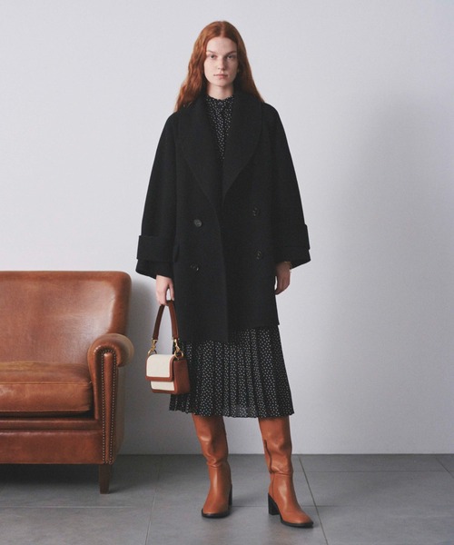 Mila Owen（ミラオーウェン）の「接結ハーフ丈Aラインコート（その他