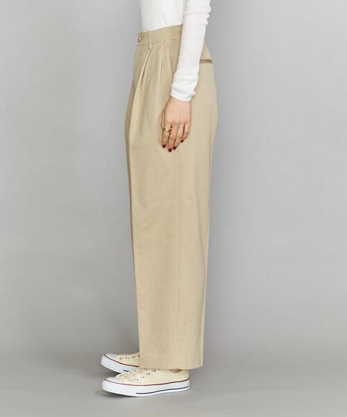 g*o様 オーラリー SS25 チノ ワイドパンツ オーラリーから人気の