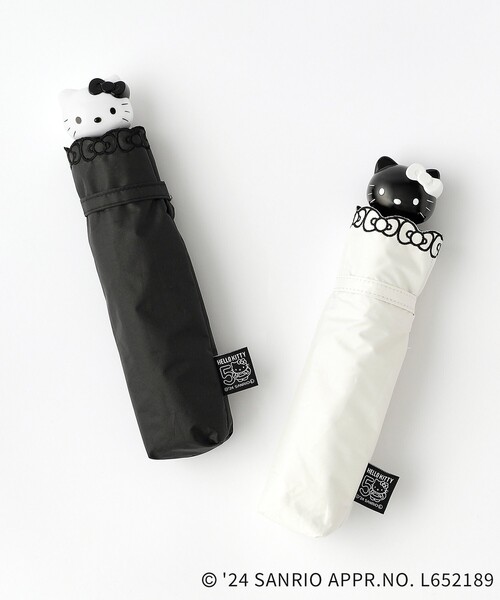 期間限定→藻キティ 晴雨兼用折りたたみ傘 万博日本館 2025，お買い得