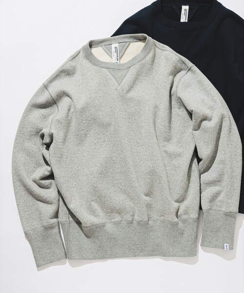LOOPWHEELER × BEAMS PLUS / 別注 Super Heavy Weight Sweat Crew Neck
