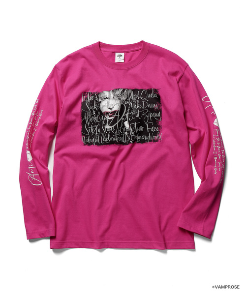 HYDE（ハイド）の「ロングスリーブTシャツ 限定缶バッジ付（Tシャツ