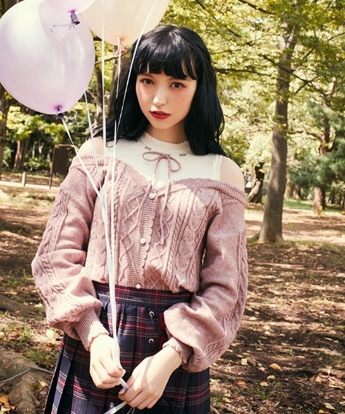 axes femme POETIQUE（アクシーズファムポエティック）の「レイヤード