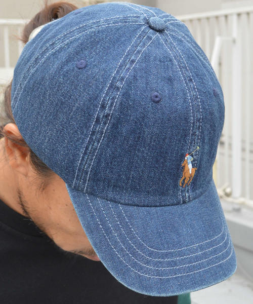 POLO Ralph Lauren/ポロラルフローレン Classis Denim Cap ベース