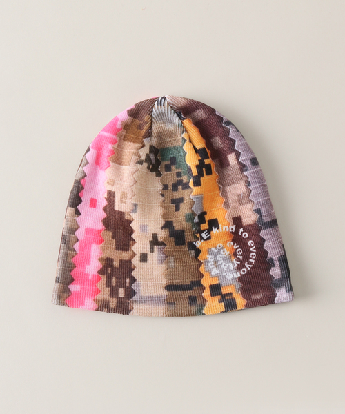 セール】【b.Eautiful/ビューティフル】Swatch Camo Beanie：ビーニー