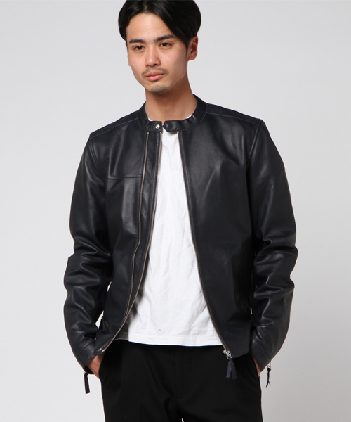 Pretty Green（プリティーグリーン）の「Wジップ ジップアップレザー