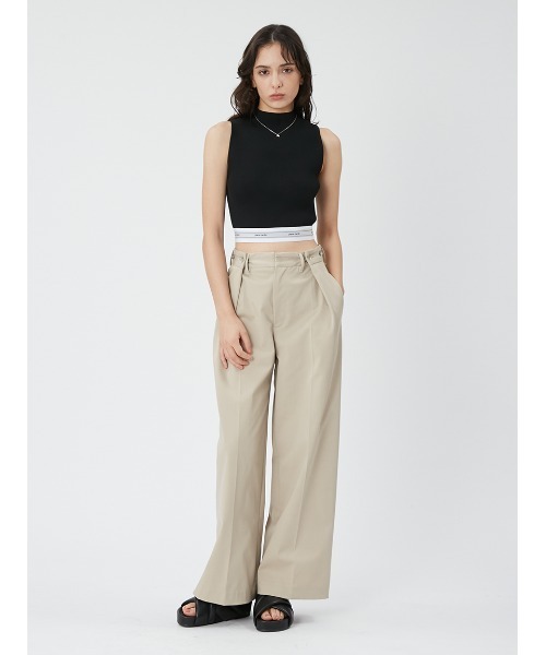 FRAY I.D（フレイアイディー）の「【pierre cardin】タックワイド