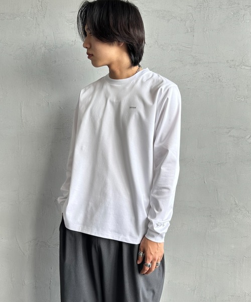 TATRAS/タトラス] SICADO ワンポイントロゴ ロングスリーブTシャツ（T