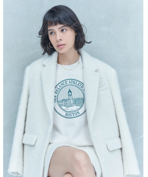 emmi シャギーテーラードジャケットコート 【公式通販】