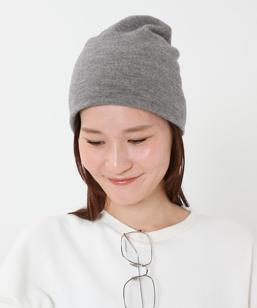 AP STUDIO ソフトビーニー ソフトリブビーニー（ニットキャップ