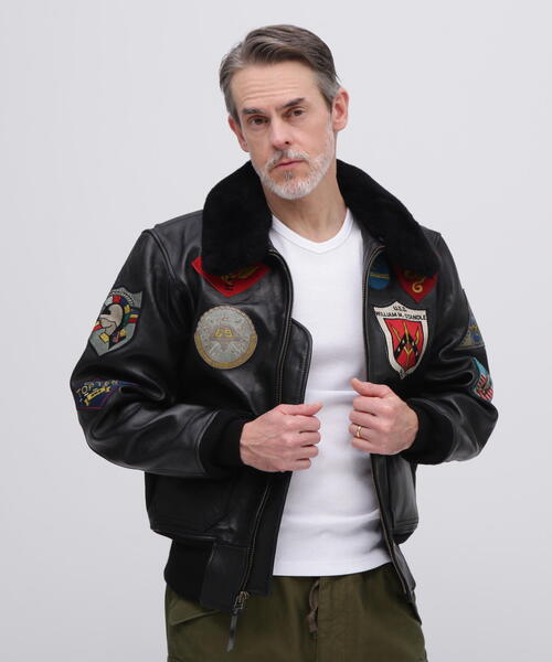 入手困難】 AVIREX CWU LEATHER レザー トップガン 入手困難】CWU