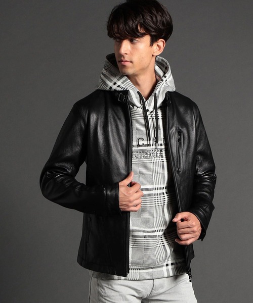 NICOLE CLUB FOR MEN（ニコルクラブフォーメン）の「ラムレザー