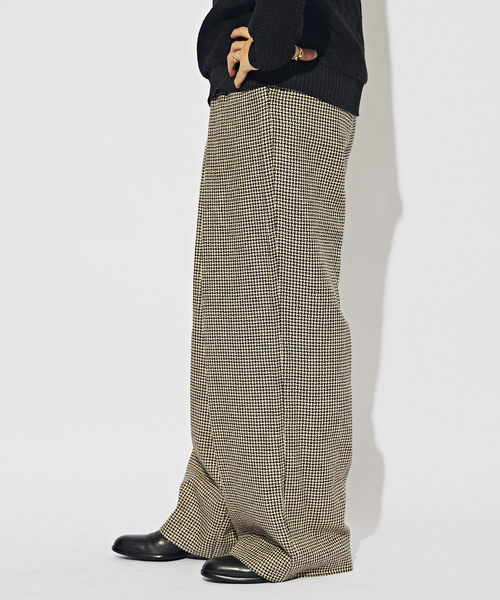 m's braque エムズブラック 未使用 キュプラ レーヨン ワイド パンツ