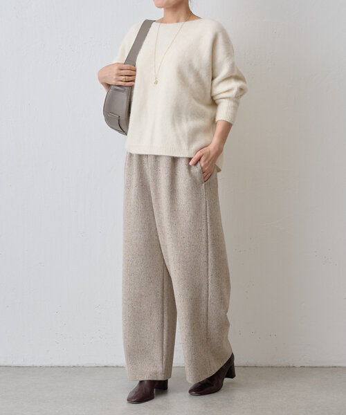 BEARDSLEY（ビアズリー）の「《3サイズ展開》カラーネップツイード