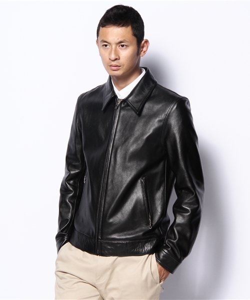 24SS ワコマリア SINGLE RIDERS LEATHER JACKET