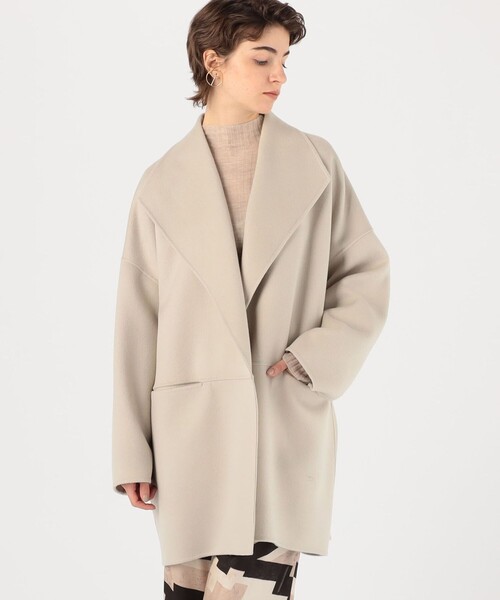 DES PRES（デ・プレ）の「□ダブルフェイスメルトンビーバー ショート