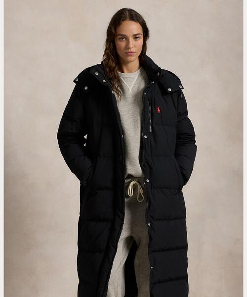 フーデッド ダウン コート（ダウンジャケット/コート）｜POLO RALPH