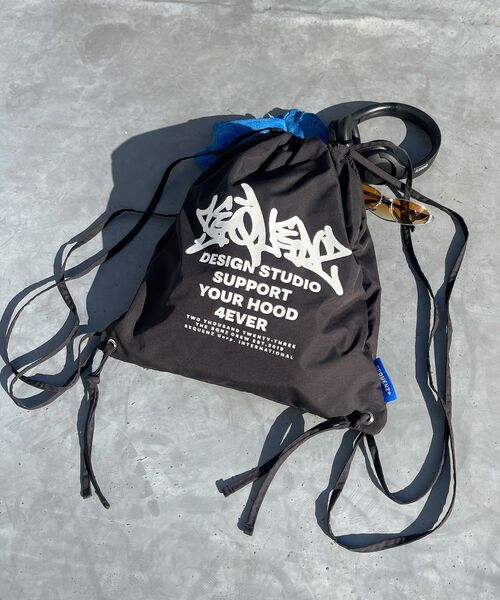 新色追加【SEQUENZ（シークエンズ）】2 FACE STRING KNAPSACK