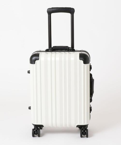 別注】 ＜RICARDO＞ WHITE&BLACK 19inc/37L/キャリーケース（スーツ