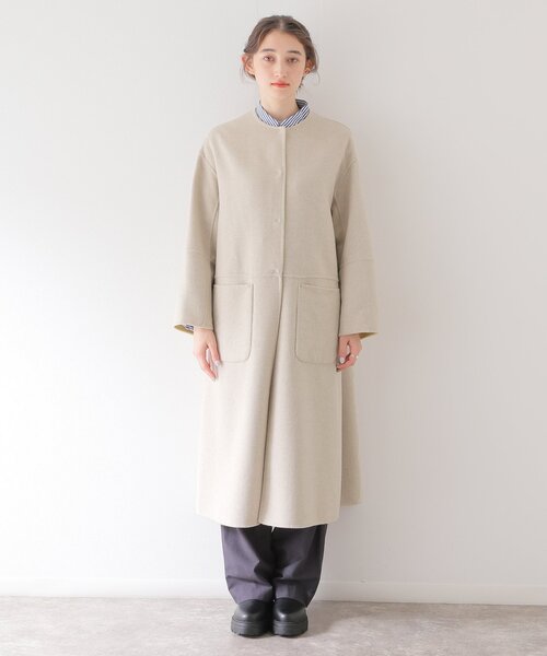 追加》S120ブレンドリバーシブルコート（ノーカラーコート）｜B.C