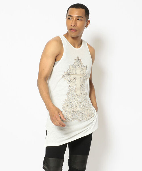 シェアスピリット クロスレースタンクトップ SHARE SPIRIT（シェアー