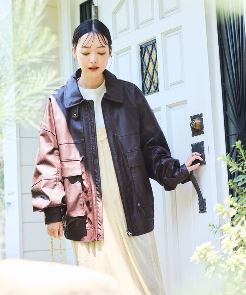 レザージャケット FREAK'S STORE レザーライダース 39800円