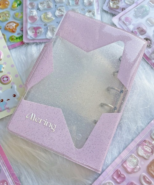 nini toys/ニニトイズ】≪MERING/メリング≫クリア6穴バインダー