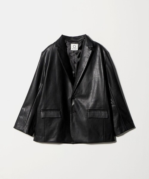 ユナイテッドアローズ やぎ革 ゴート レザージャケット 裏地