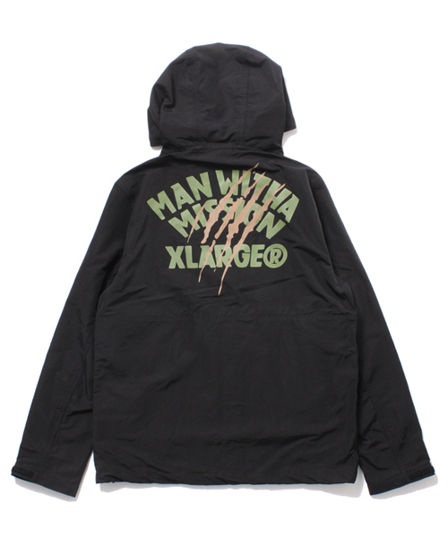 マンウィズアミッション エクストララージ 戦闘服 半袖シャツ 黒 L